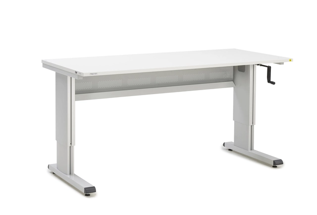 WB arbeidsbord m/sveiv ESD, H:700-1100mm 1800x800 