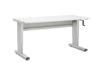 WB arbeidsbord m/sveiv, H:700-1100mm 1800x800