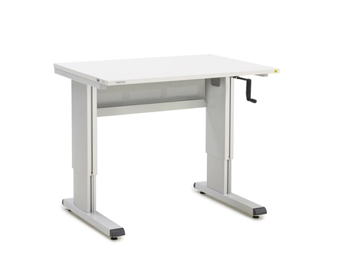 WB arbeidsbord m/sveiv ESD, H:700-1100mm 1073x800