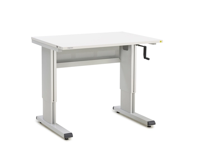 WB arbeidsbord m/sveiv ESD, H:700-1100mm 1073x800 