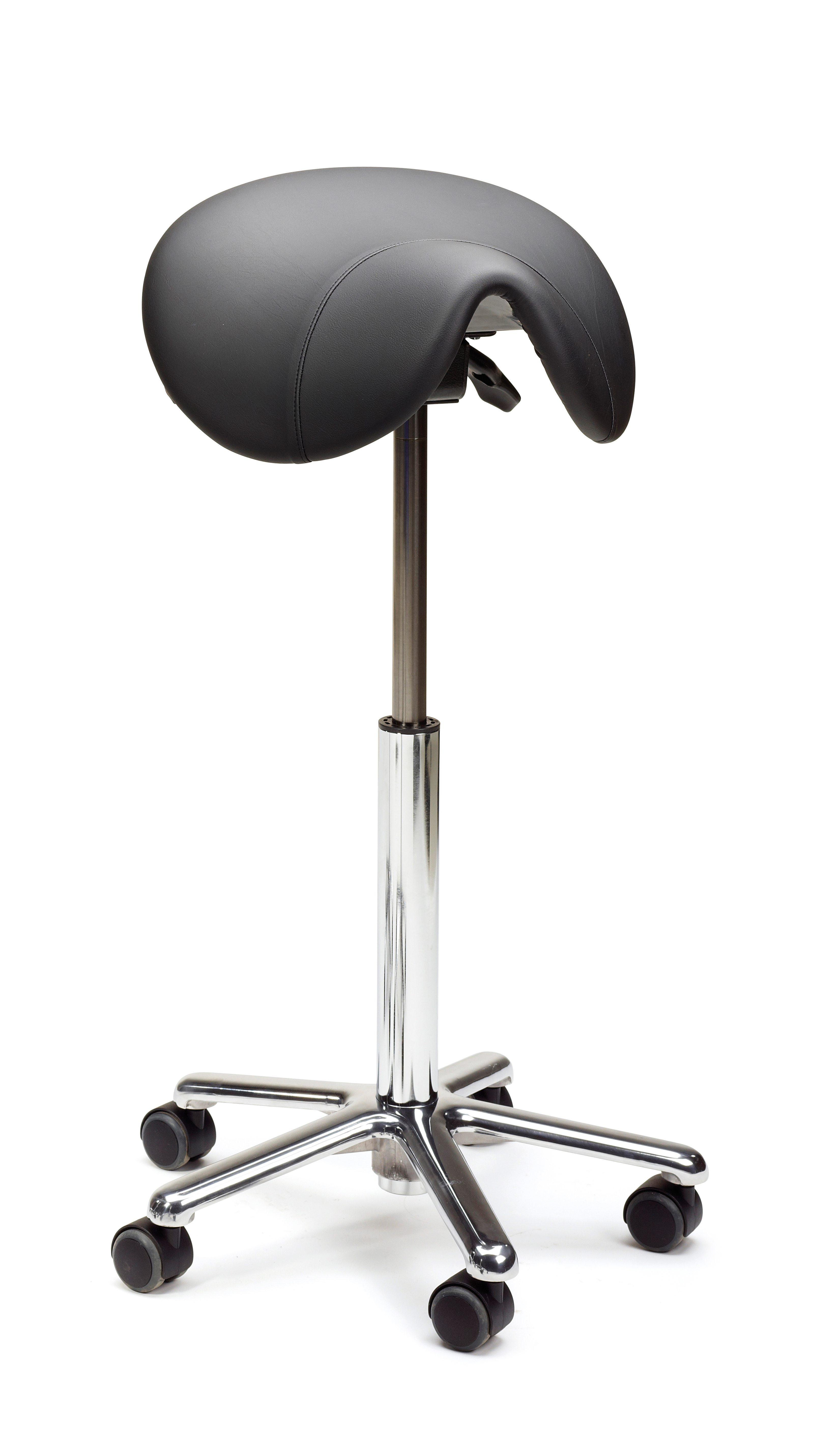 Saddle stol, skinn