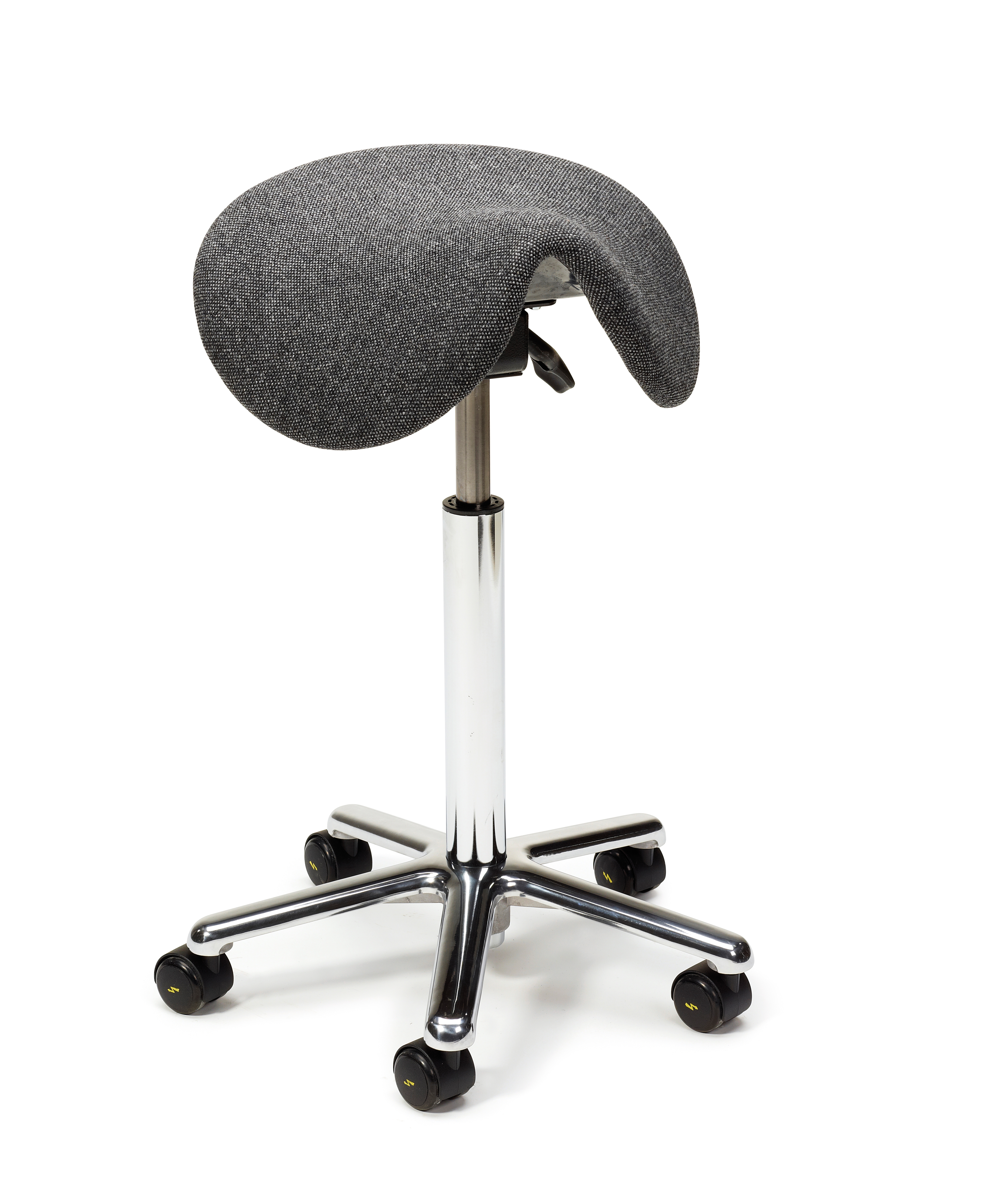 Saddle stol ESD, grå