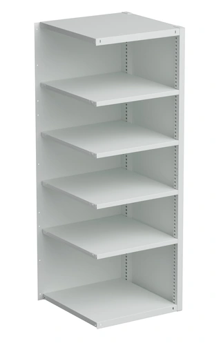 Kraftig følgefag tett 75/200 705x714x2000, lys grå