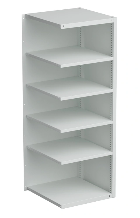 Kraftig følgefag tett 75/200 705x714x2000, lys grå
