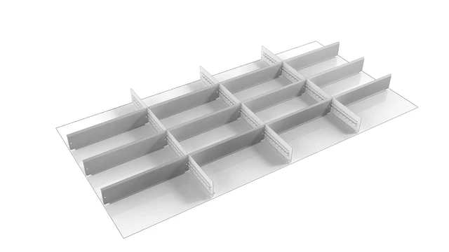Avdelersett 7 130/75 3 div., 12 mid.pl. (12x300) 