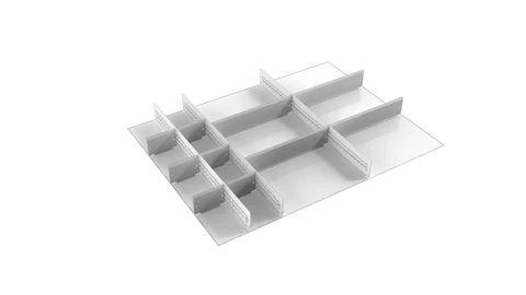 Avdelersett 5 90/100 3 div., 10 mid.pl. (6x100, 4x300)