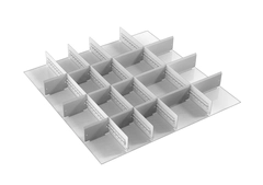 Avdelersett 4 70/100 4 div., 15 mid.pl. (9x100, 6x150)