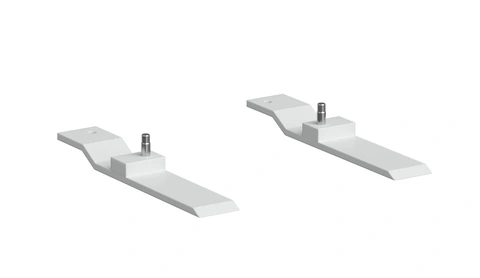 Støttefot + skruer til skap 80/200