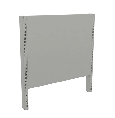 Bakplate for Søyle M500 ESD grå