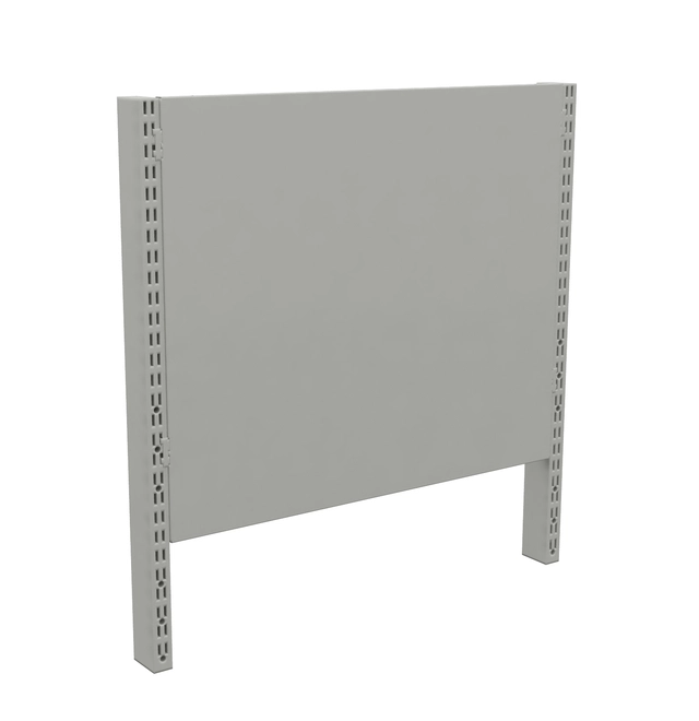 Bakplate for Søyle M500 ESD grå 