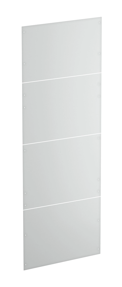 Bakplate til industrireol B: 1000mm, H: 2000mm, ESD grå