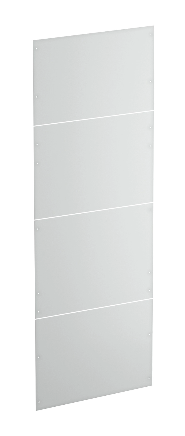 Bakplate til industrireol B: 1000mm, H: 2000mm, ESD grå 