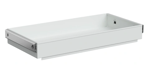 Skuff + skinner,skap 80,ESD grå