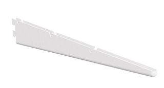 Brakett, trådhylle 330 hvit