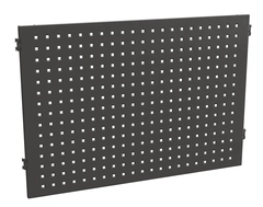 Perforert plate M600, 593x612mm, sort