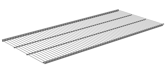 Trådhylle M900x400mm grå 