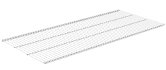 Trådhylle M900x400mm hvit