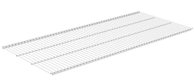 Trådhylle M900x400mm hvit 