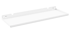 Hylle for 350x122mm for perf panel hvit