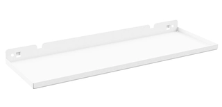 Hylle for 350x122mm for perf panel hvit