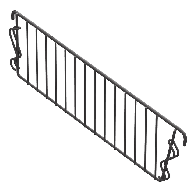 Kurv divider 440mmx120mm, sort 