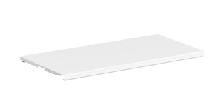 Stålhylle 600x200 hvit