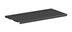 Perforert stålhylle 900x400 sort
