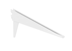 Brakett 400 hvit forsterket, hvit