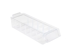 Plastskuff til smådeler 55x175x37 transparent