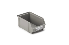 Kennoset plastboks 103x160x73 Grå