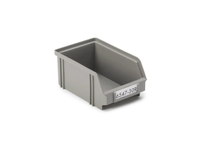 Kennoset plastboks 103x160x73 Grå