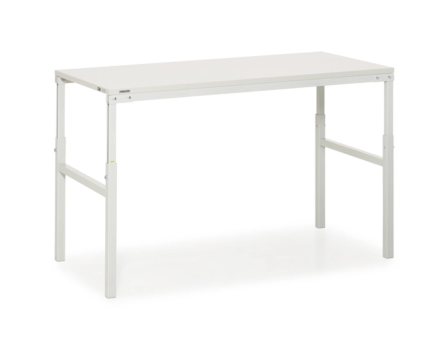 TP arbeidsbord ESD 1500x500 justerbar H:650-900mm 