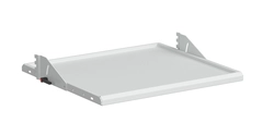 Justerbar hylle M500x650 m/tilt ESD grå
