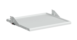 Justerbar hylle M500x650 m/tilt ESD grå