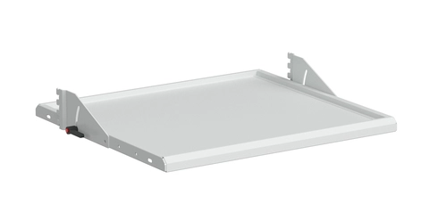 Justerbar hylle M500x650 m/tilt ESD grå
