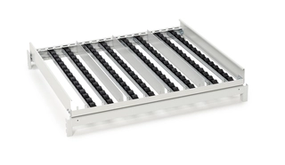 Rulletopp M900 FiFo Flow Rack utvidelse bak, ESD grå