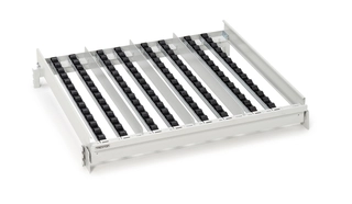 Rulletopp M900 FiFo Flow Rack ESD ESD grå