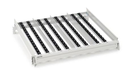 Rulletopp M900 FiFo Flow Rack ESD ESD grå