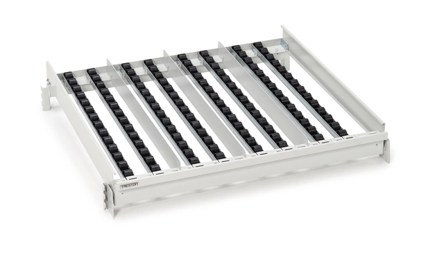 Rulletopp M900 FiFo Flow Rack ESD ESD grå 