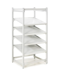 Treston FiFo Flow Rack M900, stålhylle ESD grå
