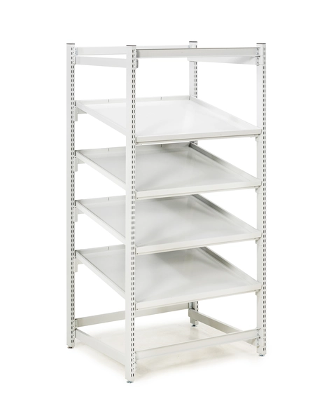 Treston FiFo Flow Rack M900, stålhylle ESD grå