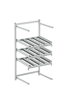 Treston FiFo Flow Rack M900 utvidelse bak, ESD grå
