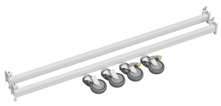 Hjulsett Treston FiFo Flow Rack M1350, ESD grå