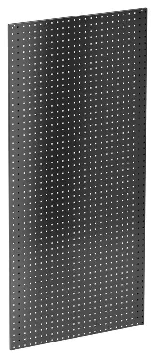 Perforert veggplate 949x1976, svart