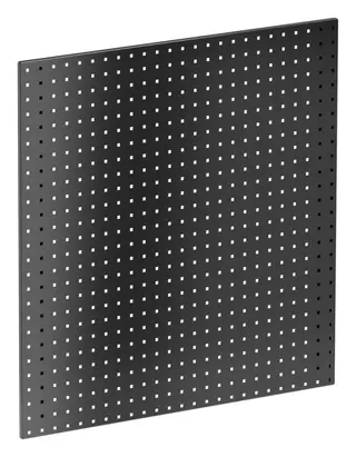 Perforert veggplate 949x988, svart