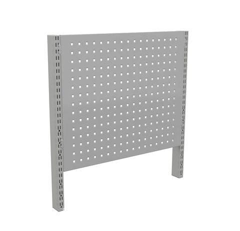 Perforert bakplate M1000x612 ESD grå