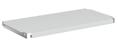 Hylle+braketter, skap 80, ESD grå