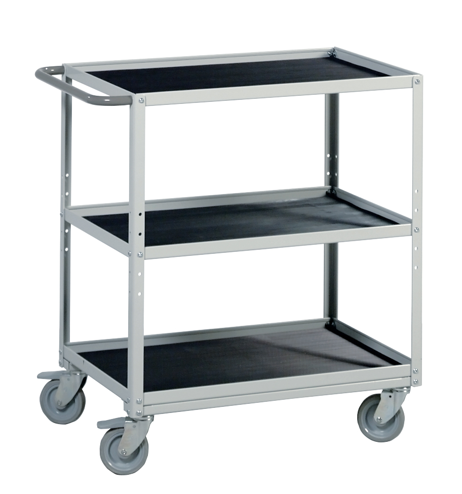Hyllevogn 650x450x775 ESD grå