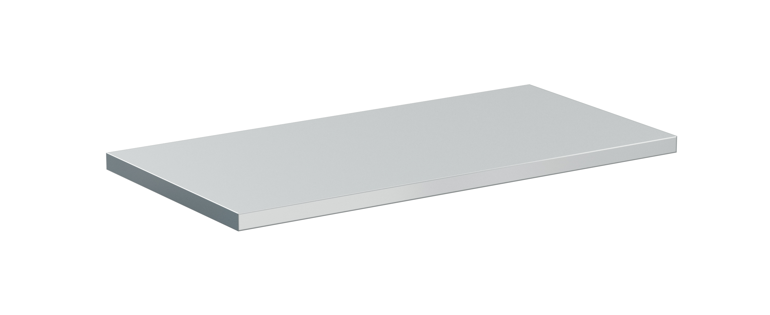 Workshop bordplate, stål, 1500x750 x1.5