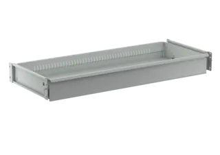 Skuff 100/100, for 500 dypt skap 917x369x90, ESD grå